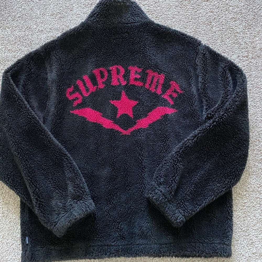 🌟 SUPREME Star Fleece Jacket 🌟